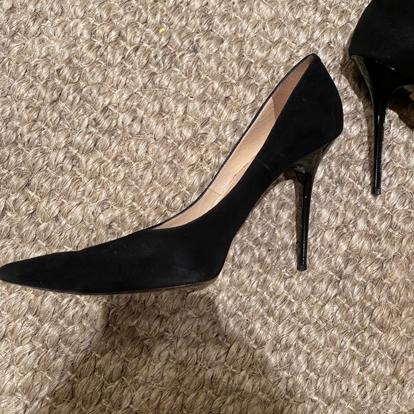 JIMMY CHOO Anouk 120 black suede stiletto EU39.5 - Picture 4 of 9